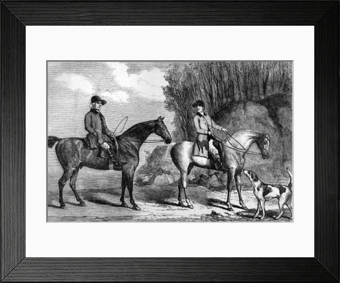 Framed Print : New entrance St. Jamess Park, 1856