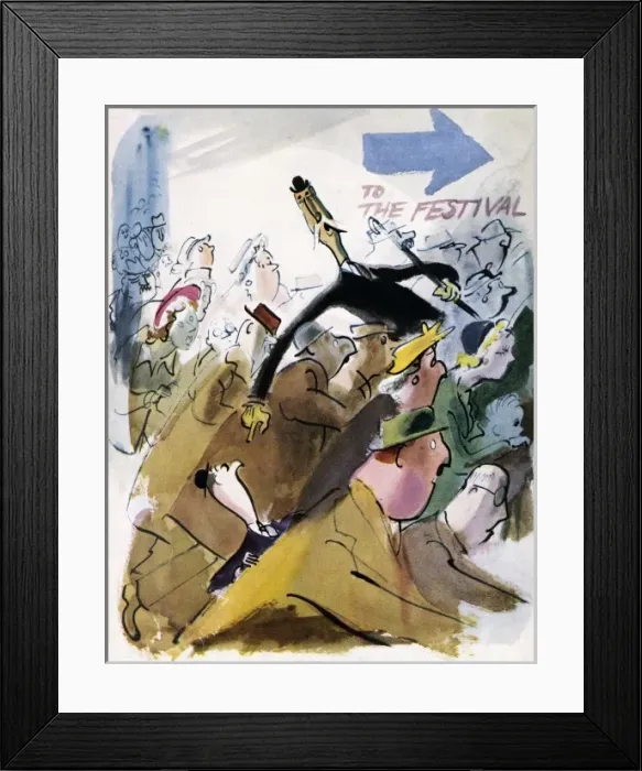 Framed Print : The Abominable Clubman by Wyndham Robinson Framed Print : The Abominable Clubman by Wyndham Robinson