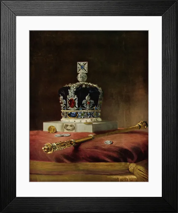 Framed Print : The Imperial State Crown Framed Print : The Imperial State Crown