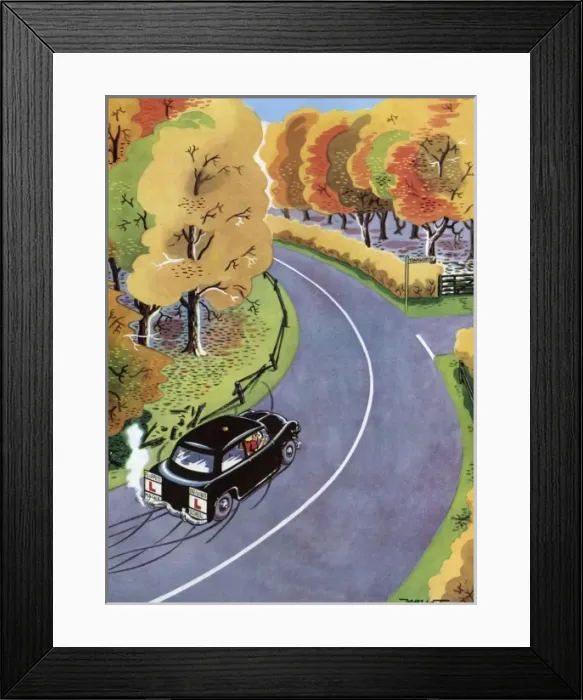 Framed Print : Learning to Drive by Mallet Framed Print : Learning to Drive by Mallet