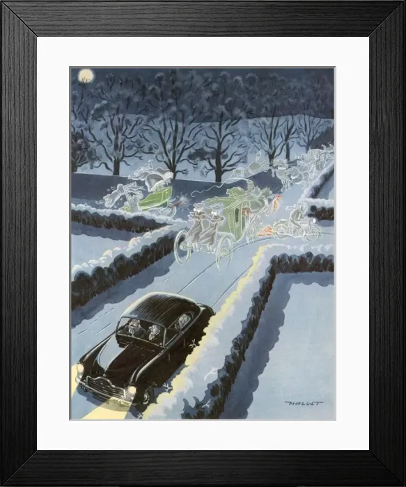 Framed Print : A Ghostly Corner by Mallet Framed Print : A Ghostly Corner by Mallet