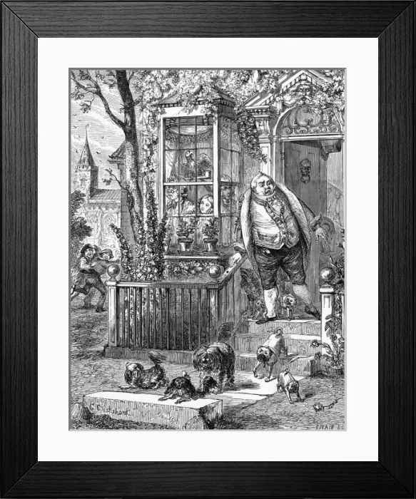 Framed Print : Game of runaway knock Framed Print : Game of runaway knock