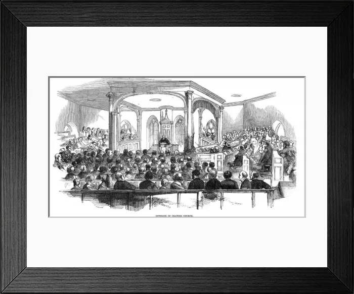 Framed Print : Interior of Old Crathie Church Framed Print : Interior of Old Crathie Church