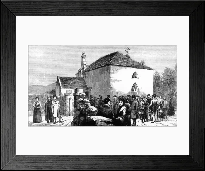 Framed Print : Old Crathie Kirk