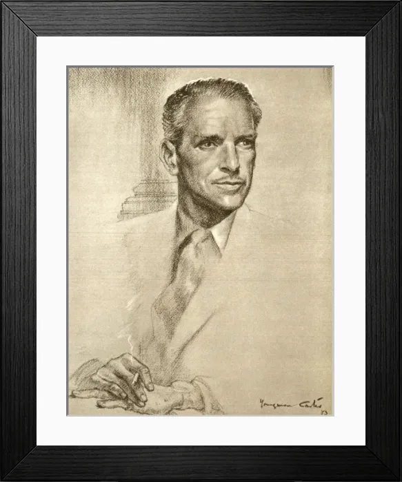 Framed Print : Douglas Fairbanks Jnr