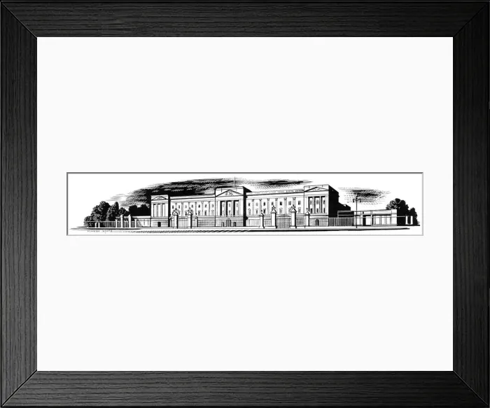 Framed Print : Buckingham Palace Framed Print : Buckingham Palace