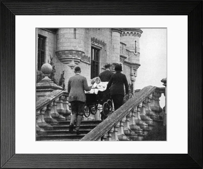 Framed Print : Baby Princess Elizabeth at Balmoral Framed Print : Baby Princess Elizabeth at Balmoral