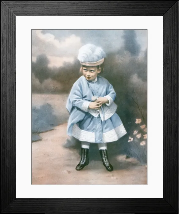 Framed Print : Prince George as a child