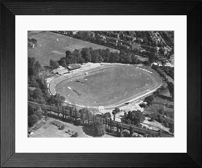 Framed Print : Herne Hill Arena, 1948 London Olympic Games Framed Print : Herne Hill Arena, 1948 London Olympic Games