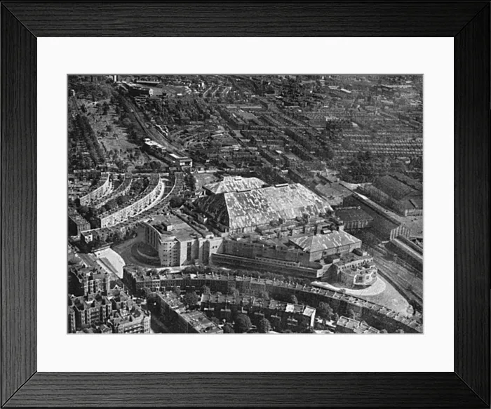 Framed Print : The Empress Hall, Earls Court, 1948 London Olympic Games