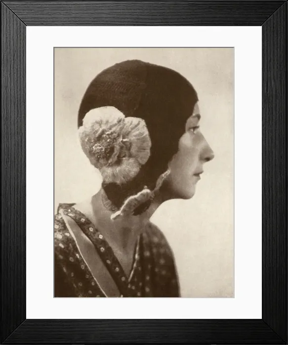 Framed Print : Hat by Agnes, 1930 Framed Print : Hat by Agnes, 1930