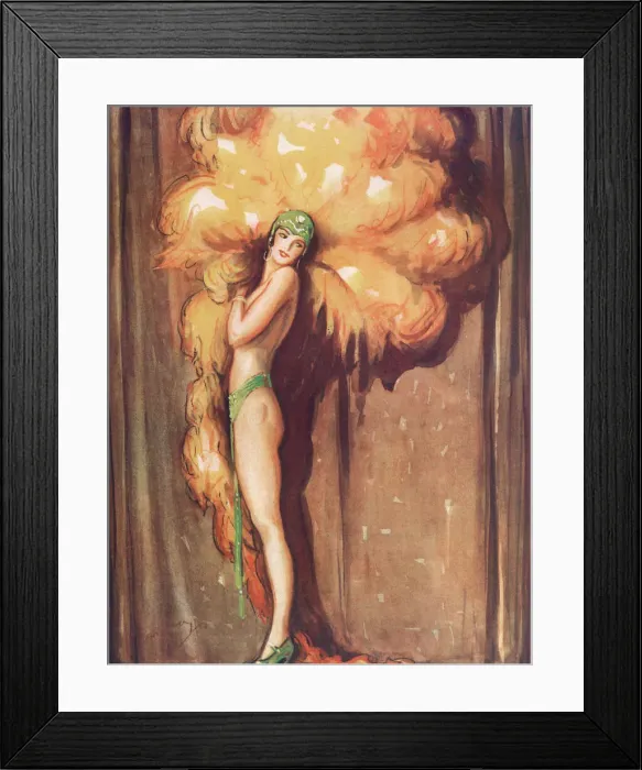 Framed Print : Fine Feathers by Webster Murray