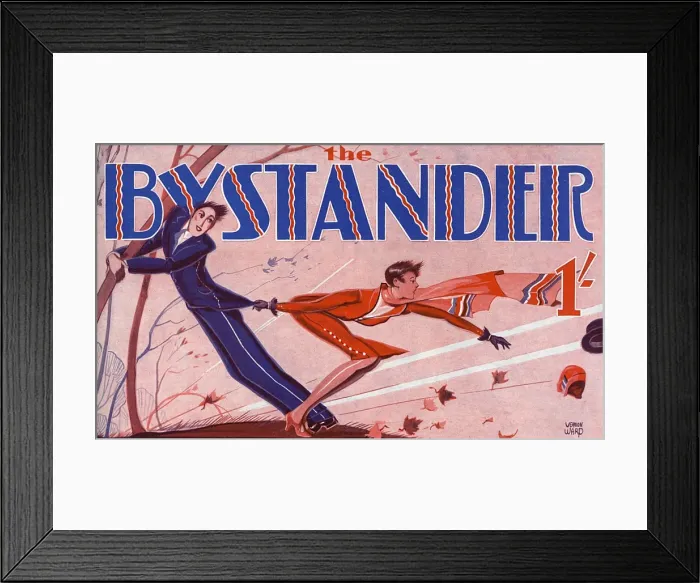 Framed Print : Bystander front cover 12 March 1930