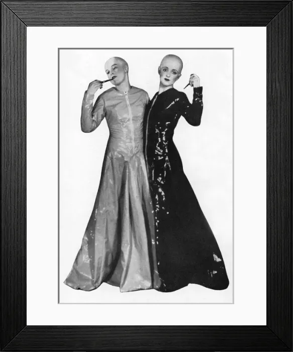 Framed Print : Fashions of the future as predicted in 1930 Framed Print : Fashions of the future as predicted in 1930
