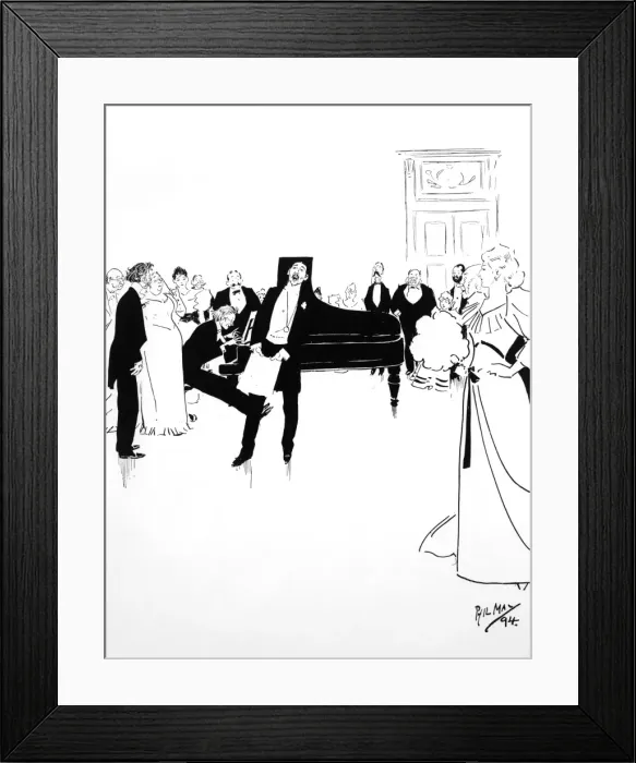 Framed Print : Music at home, 1894 Framed Print : Music at home, 1894