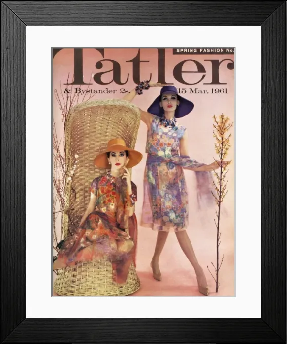 Framed Print : Tatler front cover, Spring Fashions 1961 Framed Print : Tatler front cover, Spring Fashions 1961