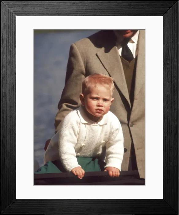 Framed Print : Prince Edward aged one Framed Print : Prince Edward aged one