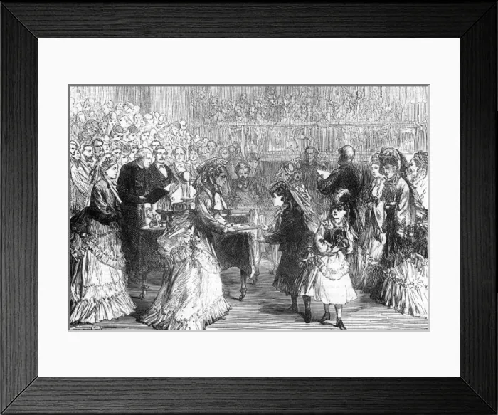Framed Print : RSPCA prize-giving by Princess Louise Framed Print : RSPCA prize-giving by Princess Louise
