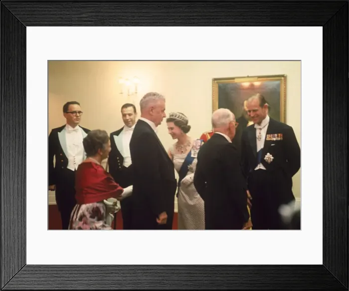 Framed Print : Queen Elizabeth II, Canada tour 1967 Framed Print : Queen Elizabeth II, Canada tour 1967
