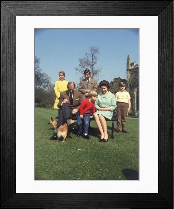 Framed Print : Royal family at Windsor, 1968 Framed Print : Royal family at Windsor, 1968