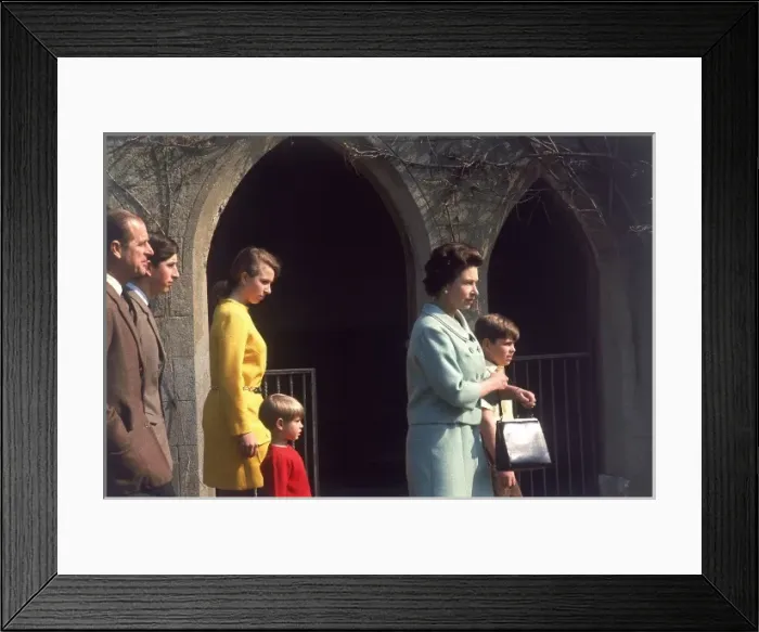 Framed Print : Royal family at Windsor, 1968 Framed Print : Royal family at Windsor, 1968