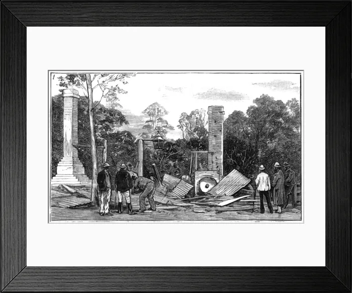 Framed Print : Ned Kelly- Ann Joness The Glenrowan Inn Framed Print : Ned Kelly- Ann Joness The Glenrowan Inn