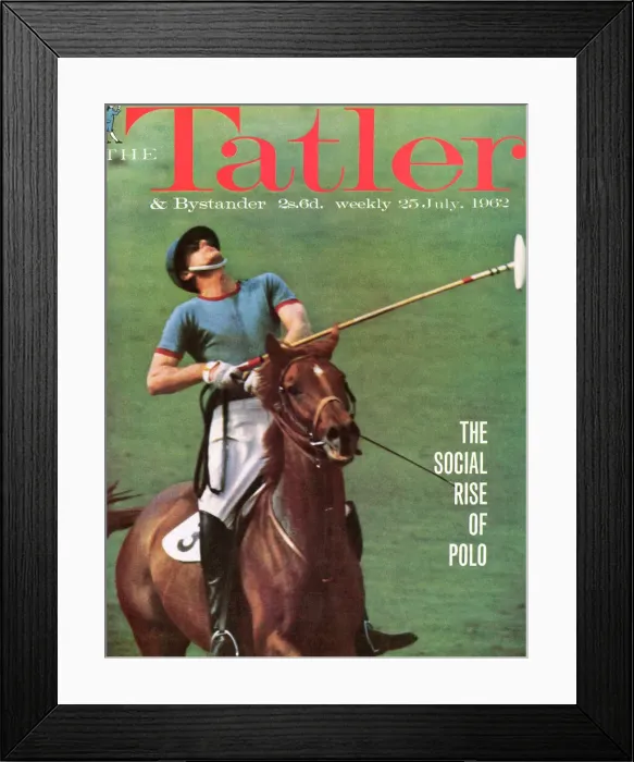 Framed Print : Tatler front cover / Prince Philip, July 1962 Framed Print : Tatler front cover / Prince Philip, July 1962