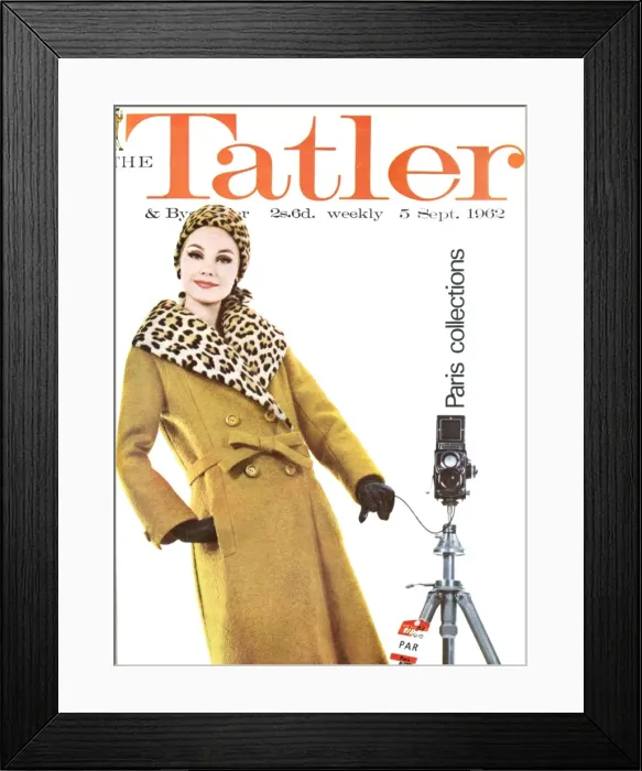 Framed Print : The Tatler front cover, 1962