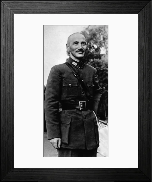 Framed Print : General Chiang Kai-Shek, 1941 Framed Print : General Chiang Kai-Shek, 1941