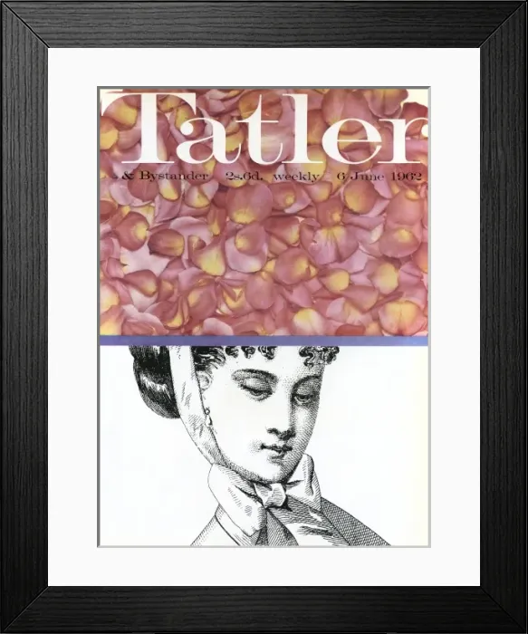 Framed Print : Tatler Summer Number front cover, 6 June 1962