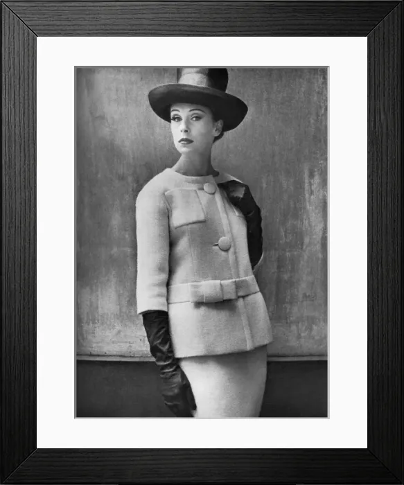 Framed Print : Pierre Cardin suit, 1960 Framed Print : Pierre Cardin suit, 1960