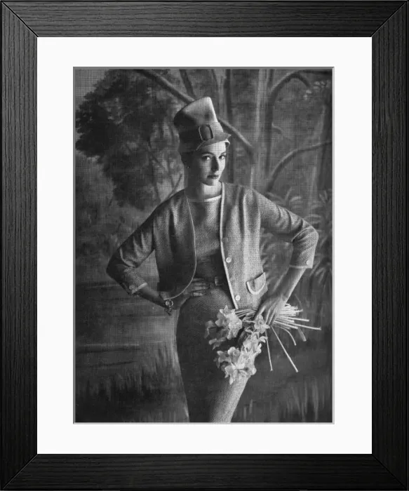 Framed Print : Mr Mort suit and Otto Lucas hat, 1960 Framed Print : Mr Mort suit and Otto Lucas hat, 1960