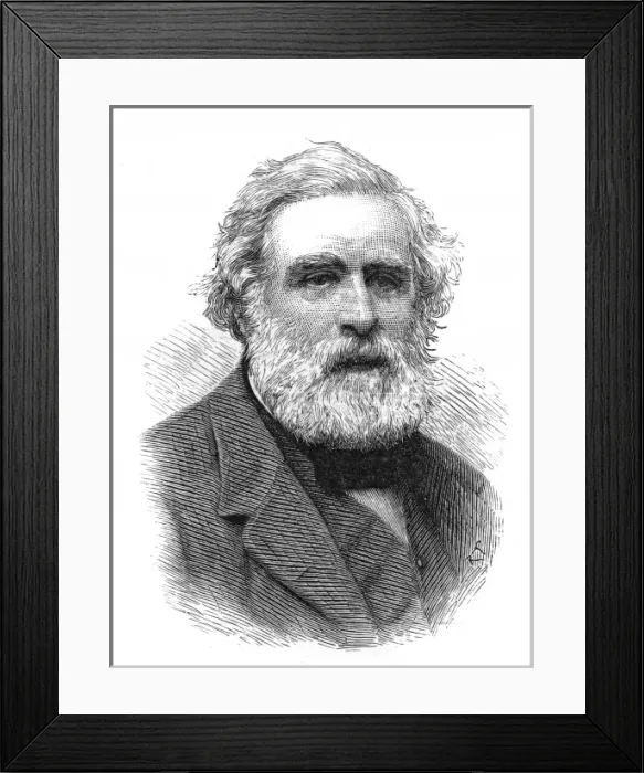 Framed Print : James Orchard Halliwell-Phillipps Framed Print : James Orchard Halliwell-Phillipps
