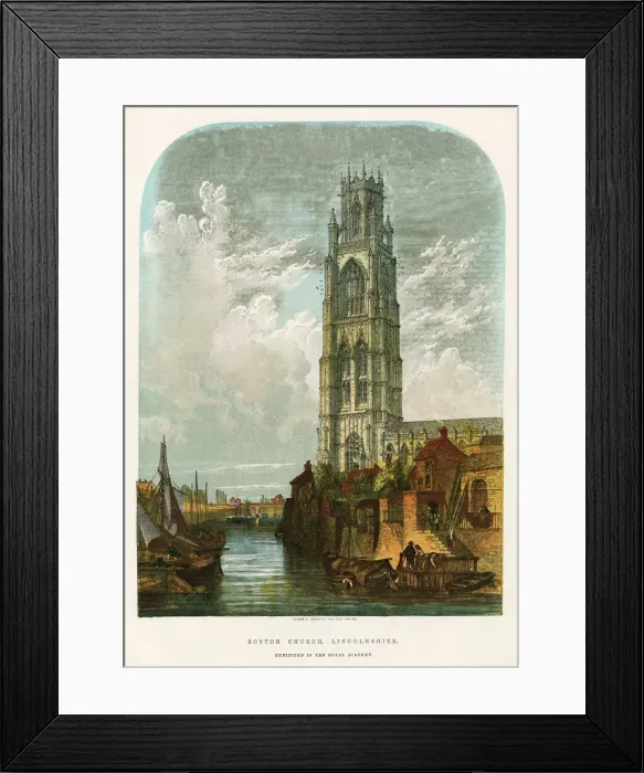 Framed Print : Boston Stump Framed Print : Boston Stump