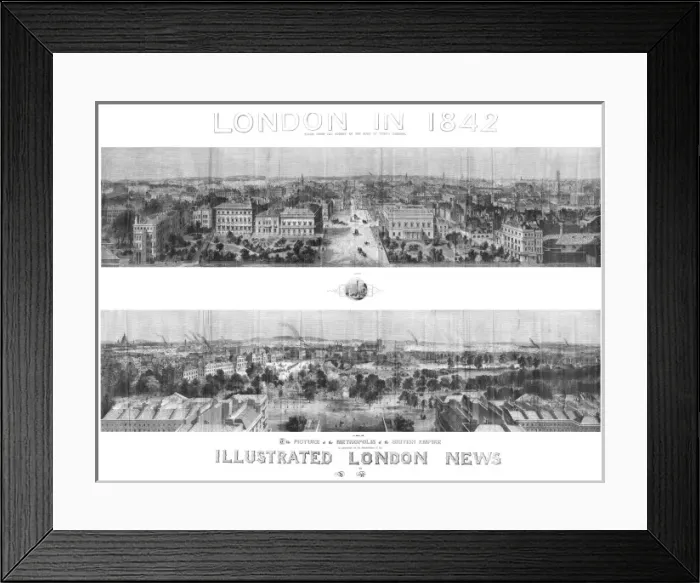 Framed Print : The Colosseum Print of London, 1842 - ILN Framed Print : The Colosseum Print of London, 1842 - ILN