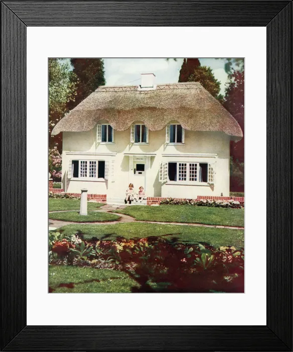 Framed Print : Princess Elizabeth of York at y Bwthyn bach to Gwellt