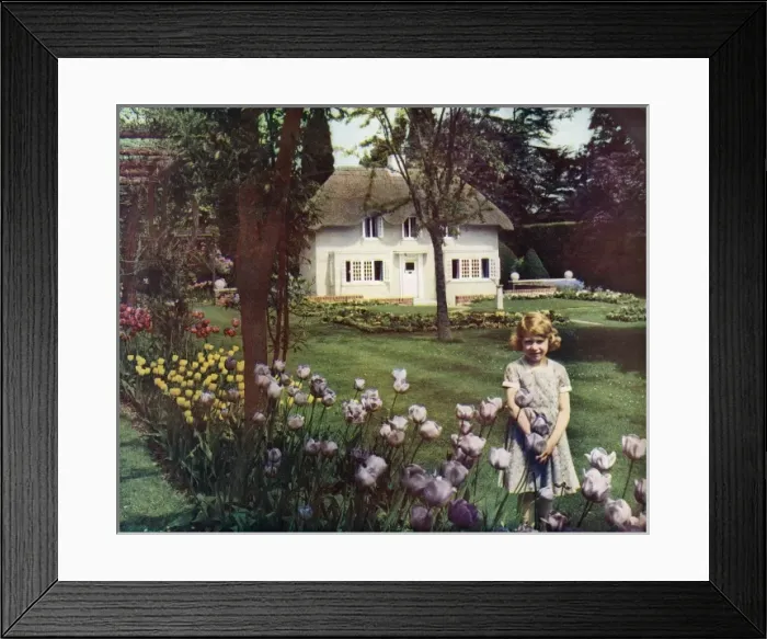 Framed Print : Princess Elizabeth of York at y Bwthyn bach to Gwellt