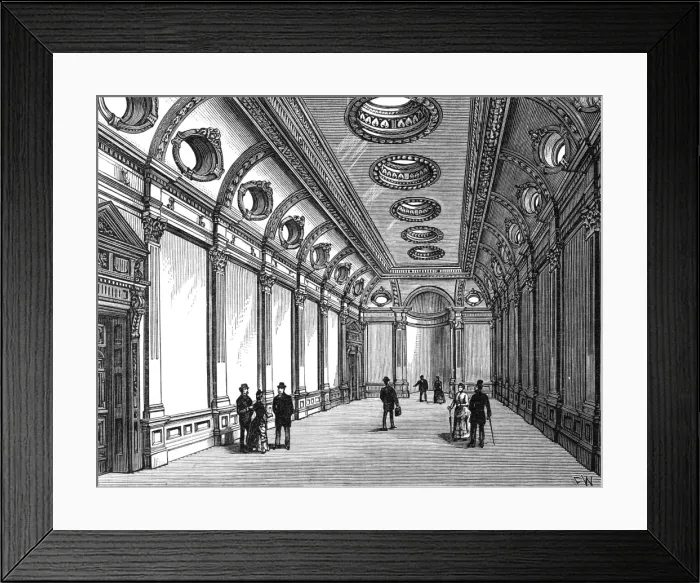 Framed Print : Guildhall School of Music, 1886