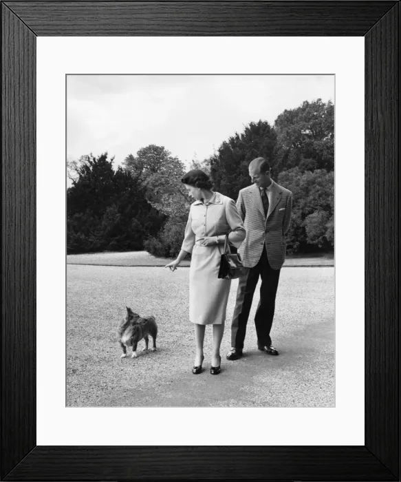 Framed Print : Queen Elizabeth II and Duke of Edinburgh, 1959 Framed Print : Queen Elizabeth II and Duke of Edinburgh, 1959