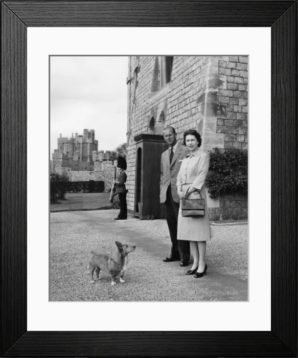 Framed Print : Queen Elizabeth II and Duke of Edinburgh, 1959 Framed Print : Queen Elizabeth II and Duke of Edinburgh, 1959