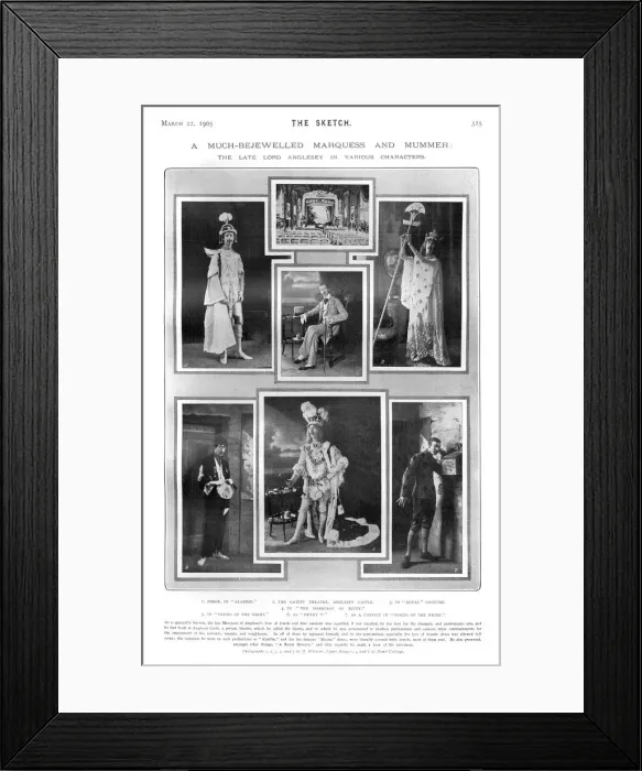 Framed Print : 5th Marquess of Anglesey Framed Print : 5th Marquess of Anglesey