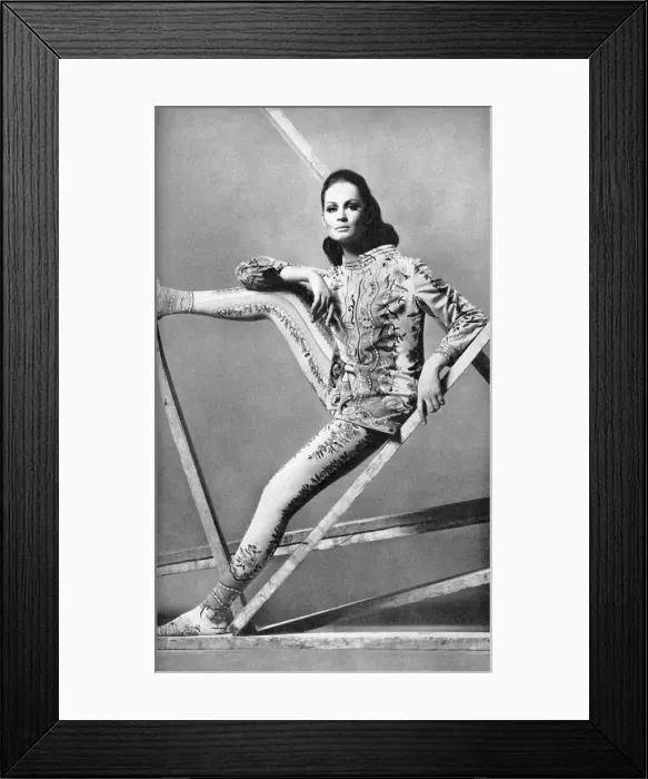 Framed Print : Pucci outfit, 1965 Framed Print : Pucci outfit, 1965