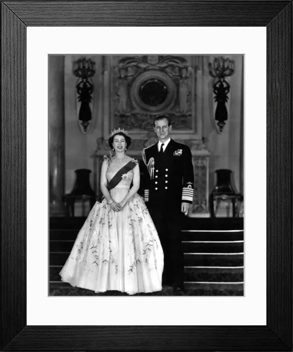 Framed Print : Royal Command Portrait by Baron Framed Print : Royal Command Portrait by Baron