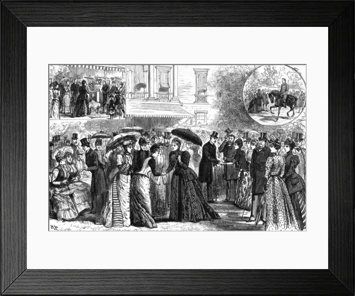 Framed Print : White Lodge, Richmond Park, 1891