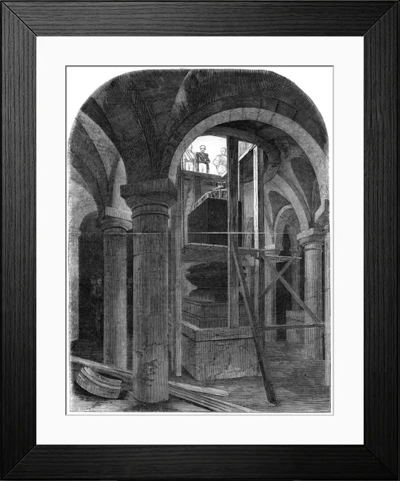 Framed Print : The funeral of the Duke of Wellington, 1852 Framed Print : The funeral of the Duke of Wellington, 1852