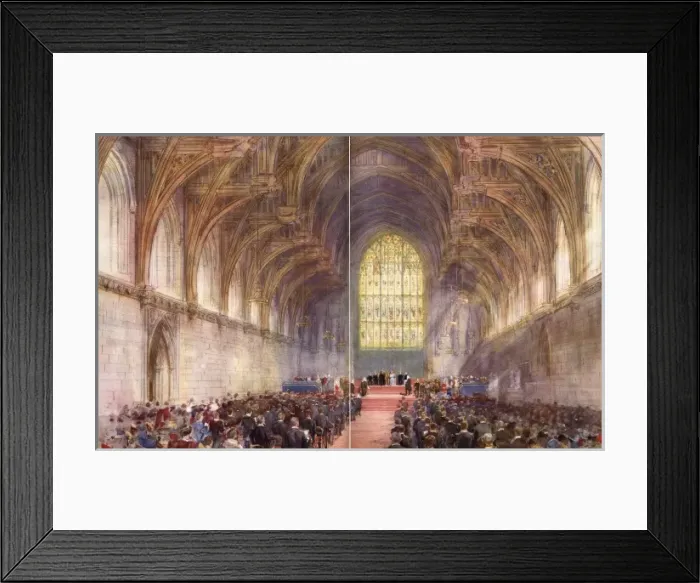 Framed Print : King George V Silver Jubilee celebrations, 1935: Westminster Framed Print : King George V Silver Jubilee celebrations, 1935: Westminster