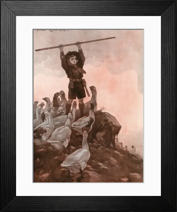 Framed Print : The Signal by Harry Rowntree