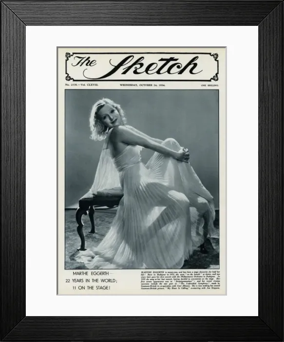 Framed Print : Marta Eggerth Framed Print : Marta Eggerth