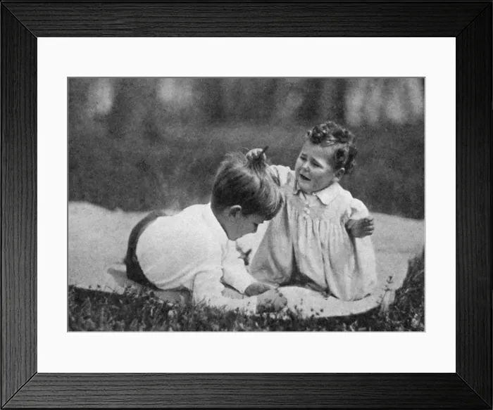 Framed Print : Crown Prince Peter of Yugoslavia and brother Tomislav Framed Print : Crown Prince Peter of Yugoslavia and brother Tomislav