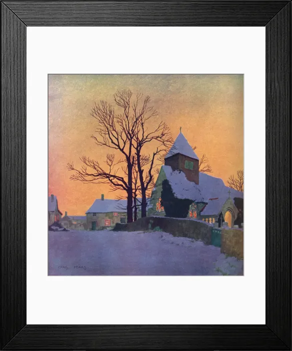Framed Print : Christmas Eve by Charles Pears Framed Print : Christmas Eve by Charles Pears